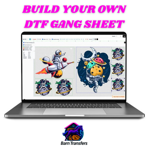 Build Your Own DTF Gang Sheet