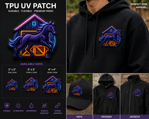 Barn Transfers™ UV Raised Patches
